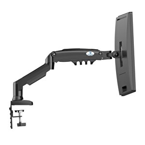 Vontech F80-mnt01 Alüminyum Amortisörlü 17"-30"  Tek Kollu Monitör Aparatı