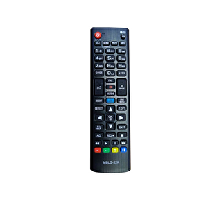 3d Tuşlu Lcd Tv Kumandası Mblg-22k