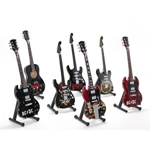 Dekoratif Gitar Büyük Biblo