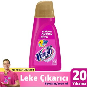 Vanish Leke Çıkarıcı Sıvı Gold Pembe 20 Yıkama, 1 Litre