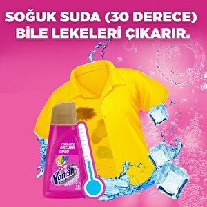 Vanish Leke Çıkarıcı Sıvı Gold Pembe 20 Yıkama, 1 Litre