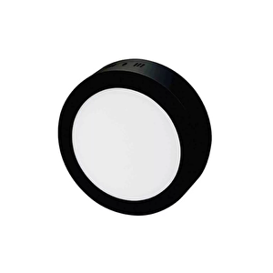 Voltek 24w Sıvaüstü Kare Led Panel Armatür / Siyah Kasa - Beyaz Işık