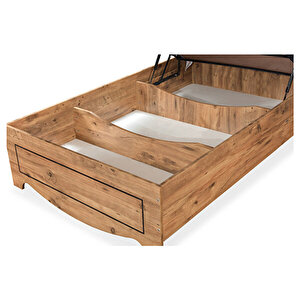 Bazalı Karyola, Papatya Baza Başlık Comfort Yatak Seti 90x190 Cm