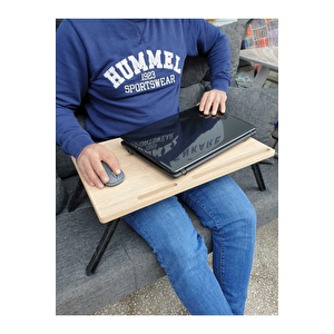 Laptop Sehpası /notebook Bilgisayar Çalışma Masası/laptop Stand/telefon Tablet Bölmeli/rahle