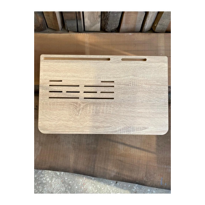 Laptop Sehpası /notebook Bilgisayar Çalışma Masası/laptop Stand/telefon Tablet Bölmeli/rahle