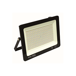 Voltek 150w Led Projektör Armatür / Siyah Kasa - Beyaz Işık