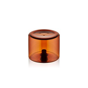 Yuvarlak Tuzluk Biberlik 2li Set Amber 6x5 Cm
