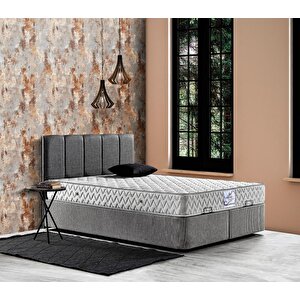 Plus 180x200 Çift Kişilik Yatak, Baza, Başlık Seti Ey2024