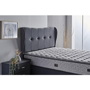 Viscomfort 150x200 Çift Kişilik Yatak, Baza, Başlık Seti Cb2029