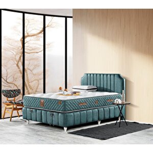 Bernita 160x200 Çift Kişilik Yatak, Baza, Başlık Seti Ey2021