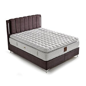 Md Double 180x200 Çift Kişilik Yatak, Baza, Başlık Seti Gm108