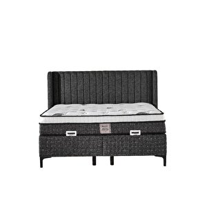 Md Alize 200x200 Çift Kişilik Yatak, Baza, Başlık Seti Gm190