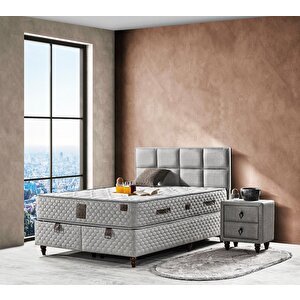 Trend 150x200 Çift Kişilik Yatak, Baza, Başlık Seti Ey2012