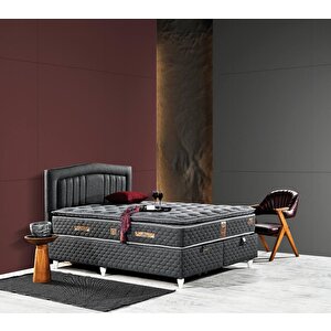 Kayra 140x190 Çift Kişilik Yatak, Baza, Başlık Seti Ey2010