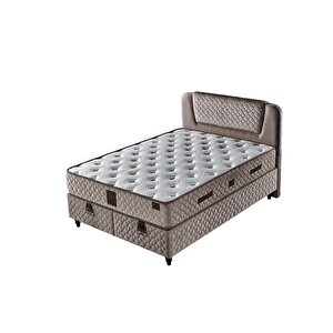 Relax 150x200 Çift Kişilik Yatak, Baza, Başlık Seti Ey2016