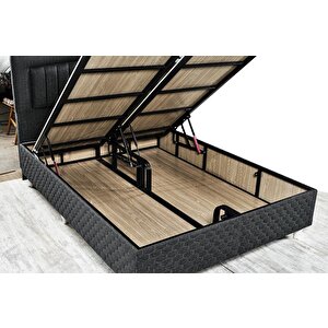 Kayra 140x200 Çift Kişilik Yatak, Baza, Başlık Seti Ey2010