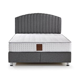Md Armoni 140x190 Çift Kişilik Yatak, Baza, Başlık Seti Gm120