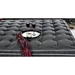Kayra 150x200 Çift Kişilik Yatak, Baza, Başlık Seti Ey2010