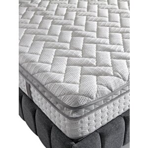 Md Grande 160x200 Çift Kişilik Yatak, Baza, Başlık Seti Gm109