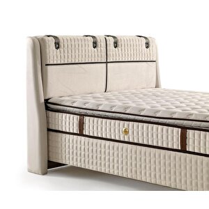 Md Story 180x200 Çift Kişilik Yatak, Baza, Başlık Seti Gm161