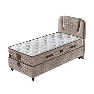 Relax 100x200 Tek Kişilik Yatak, Baza, Başlık Seti Ey2016
