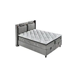 Sleepy 100x200 Tek Kişilik Yatak, Baza, Başlık Seti Ey2003