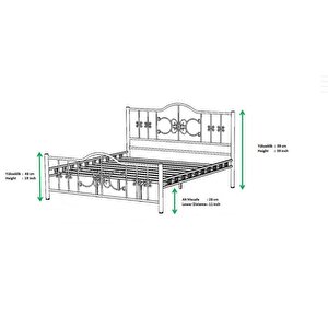 Stella Metal Karyola 150x200 Arm170