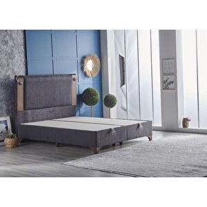 Royal Antrasit 160x200 Çift Kişilik Baza Cb2218