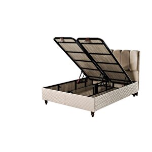 Gold 140x190 Çift Kişilik Baza, Başlık Seti Ey2418