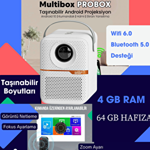 Probox Taşınabilir Android Projeksiyon