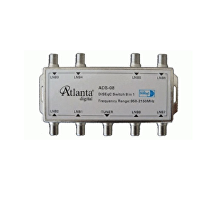 1/8 Ads-08 Diseqc (sekizli) Switch