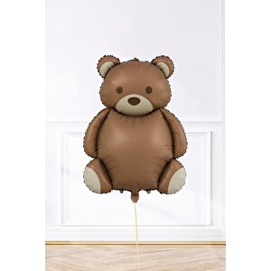 Retro Büyük Ayı Teddy Bear Folyo Balon 65x90