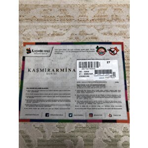 Kaşmir Halı Armina 160x235 Ae 0359 Patchwork Pudra Vizon 4 M2 Halı