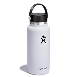W32bts110 946ml 32oz Geniş Flex Kapak Şişe Beyaz