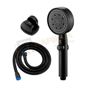 Lüks Si̇yah Duş Seti̇ 5 Fonksi̇yonlu Ktx-3052