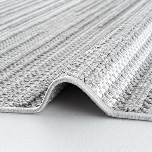 Cool Halı Vera 1457 Gri Yumuşak Dokulu Halı Salon Mutfak Koridor Kesme Yolluk Dokuma Makine Halısı