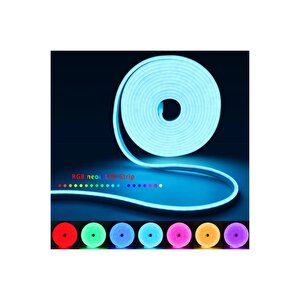 Sb-6506 5 Metre 20 Renk Rf Kumandalı Renk Değiştiren Rgb Neon Led Şerit Işık Seti 5 metre