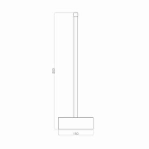 Voxlamp Kohen Masa Lambası 50cm 9watt