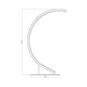 Voxlamp Le Petite Ii Led Masa Lambası 55*25cm 16 Watt