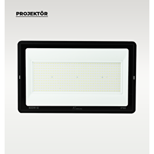 600w Led Projektör 6500k Beyaz Işık