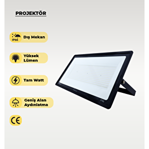 500w Led Projektör 3200k Sarı Işık