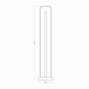 Voxlamp Croc Led Lambader 130 Cm 63 Watt