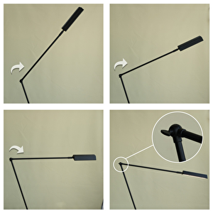 Voxlamp Led Lambader Energetic 137 Cm  14 Watt