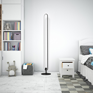 Voxlamp Led Lambader Elips 154 Cm 57 Watt