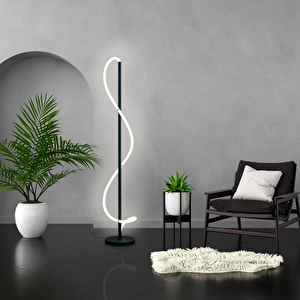 Voxlamp Led Lambader Jazz 165 Cm 34 Watt Dimmer Ve Kumandalı, Silikon Işık Kaynağı