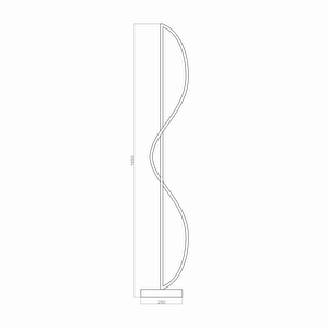 Voxlamp Cadenza Led Lambader 165 Cm 	67 Watt