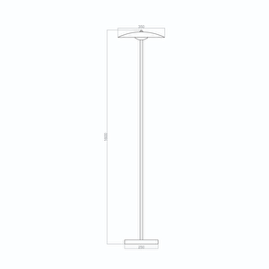 Voxlamp Hidden Led Lambader Endirekt 160 Cm 7 Watt