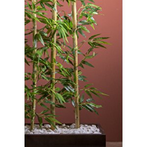 140 Cm Bambu Seperatör Kahverengi