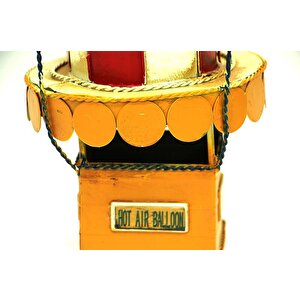 Dekoratif Metal Balon Obje Biblo Vintage Hediyelik