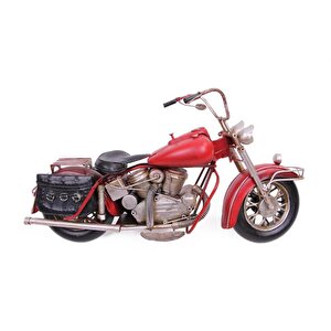 Dekoratif Metal Motosiklet Biblo